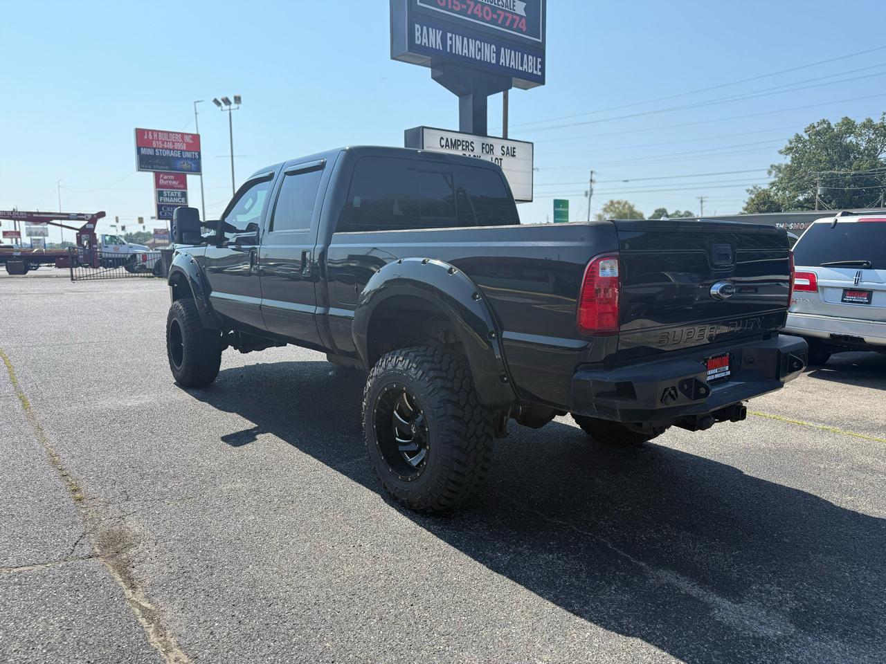 Ford Super Duty F-250 SRW 4WD Crew Cab 156" Platinum 2013