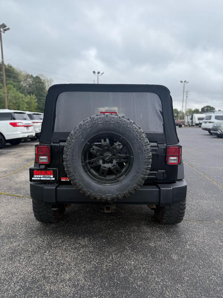 Jeep Wrangler 4WD 2dr Sport 2012