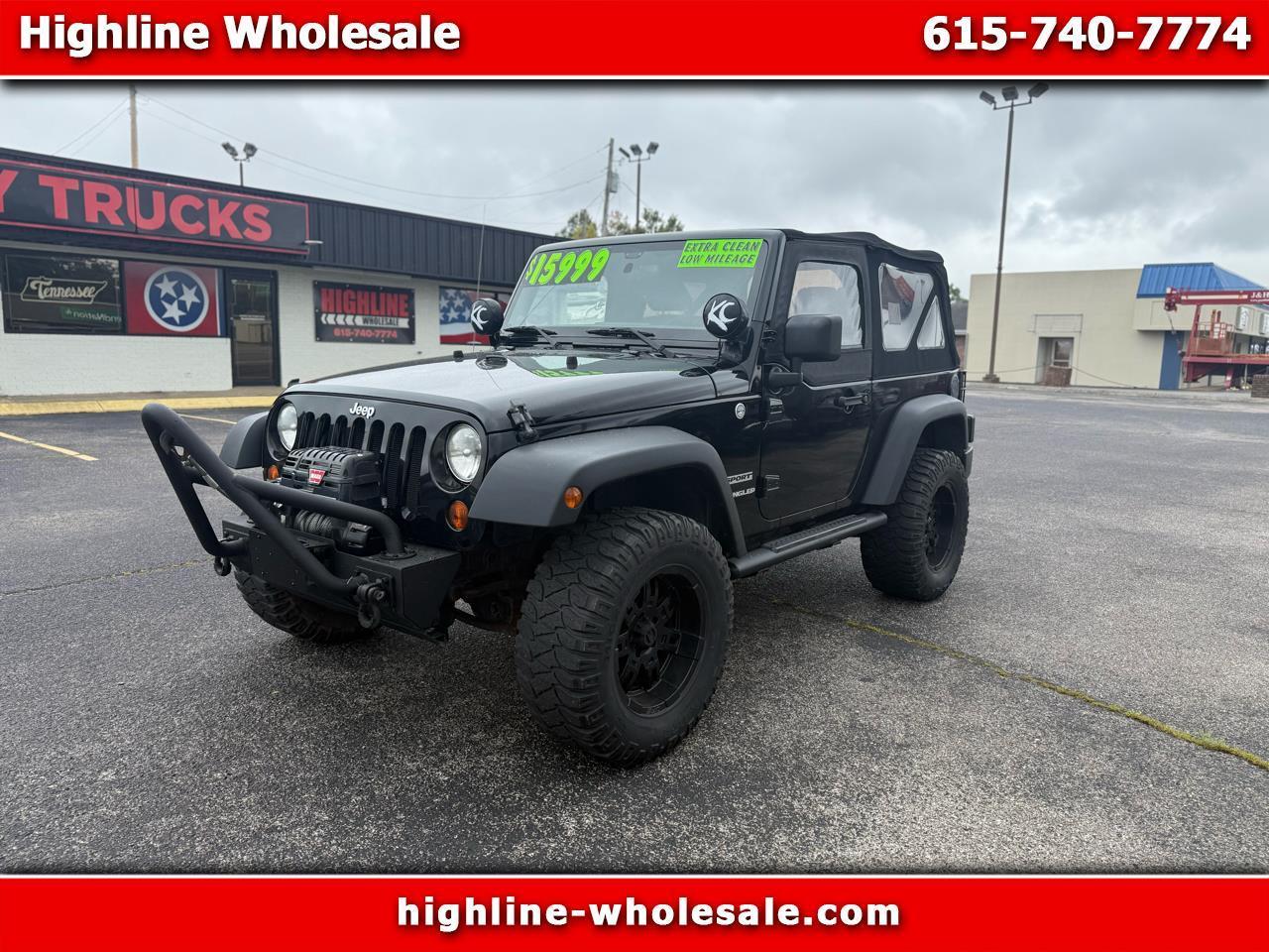 2012 Jeep Wrangler 4WD 2dr Sport