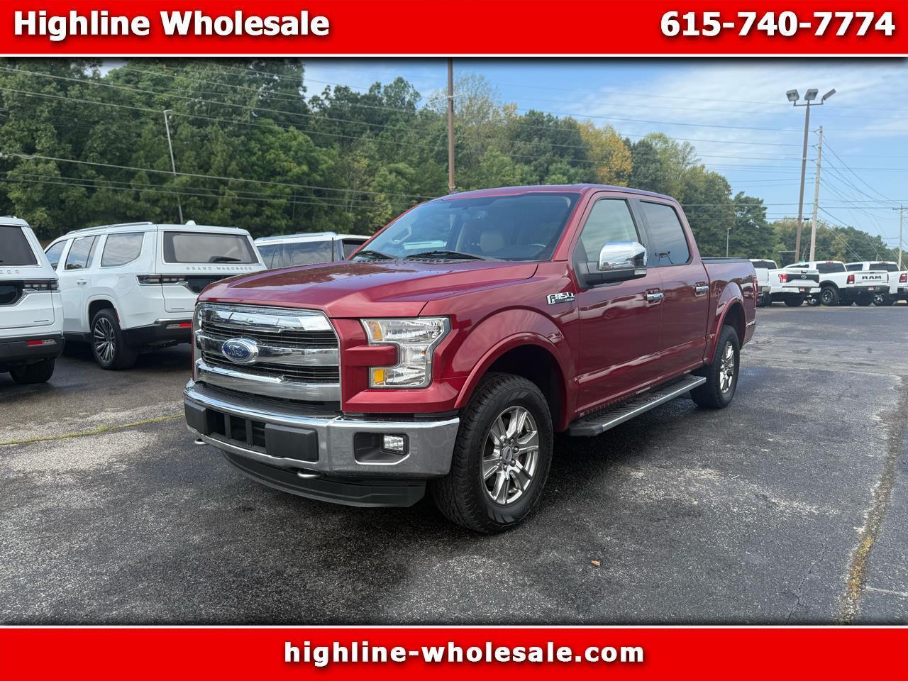 2015 Ford F-150 4WD SuperCrew 145" XLT