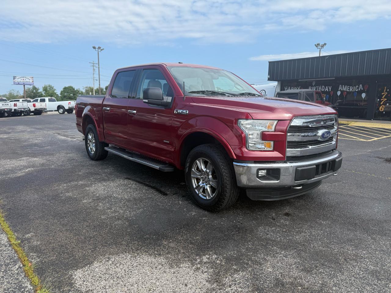 Ford F-150 4WD SuperCrew 145" Lariat 2015