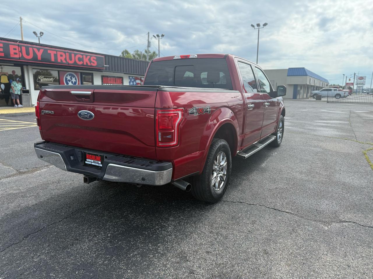 Ford F-150 4WD SuperCrew 145" Lariat 2015