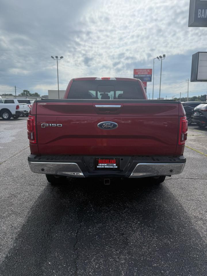Ford F-150 4WD SuperCrew 145" Lariat 2015