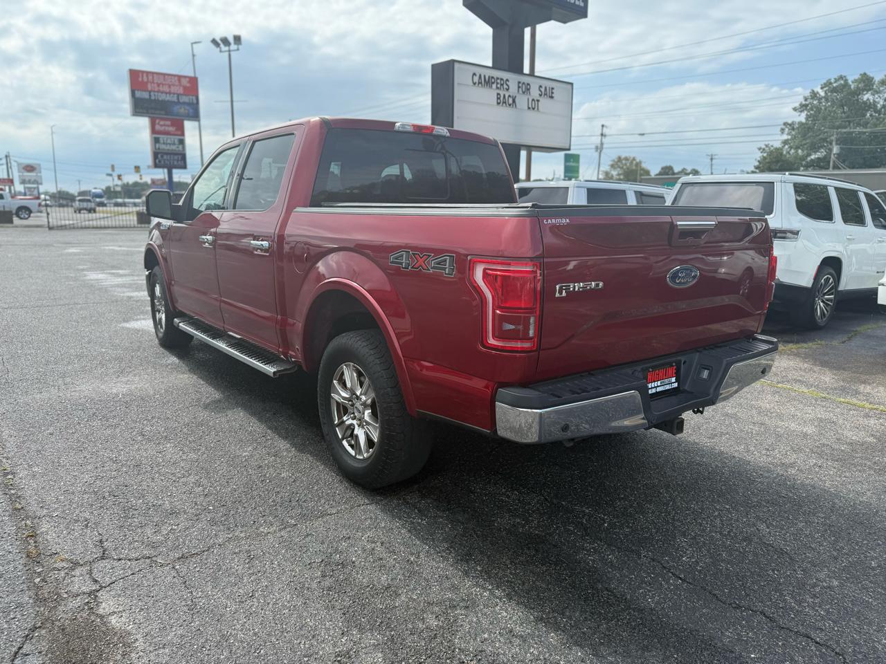 Ford F-150 4WD SuperCrew 145" Lariat 2015