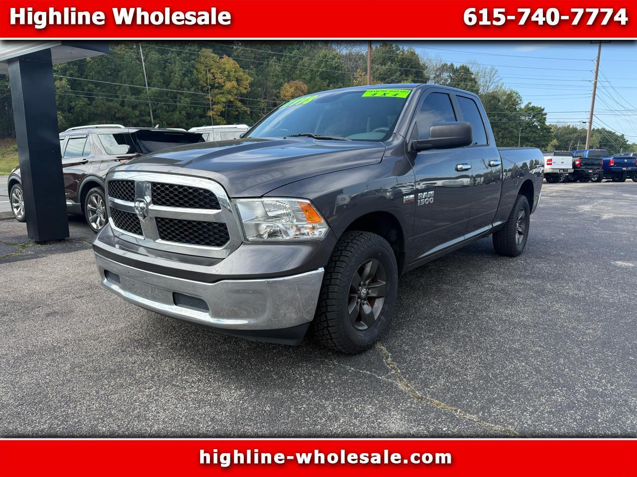 2017 RAM 1500 SLT 4x4 Quad Cab 6'4" Box