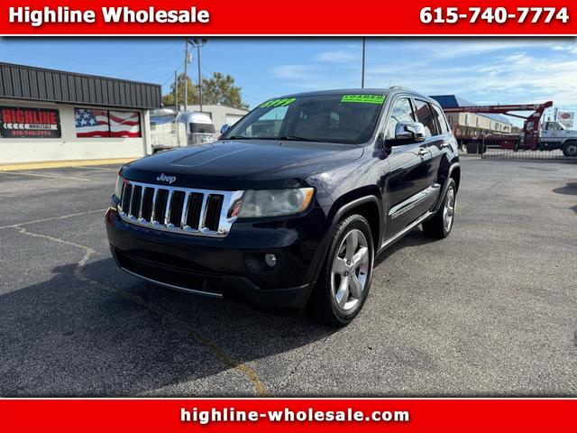 Black 2011 Jeep Grand Cherokee SUV / Crossover 4X2 5-Speed Automatic
