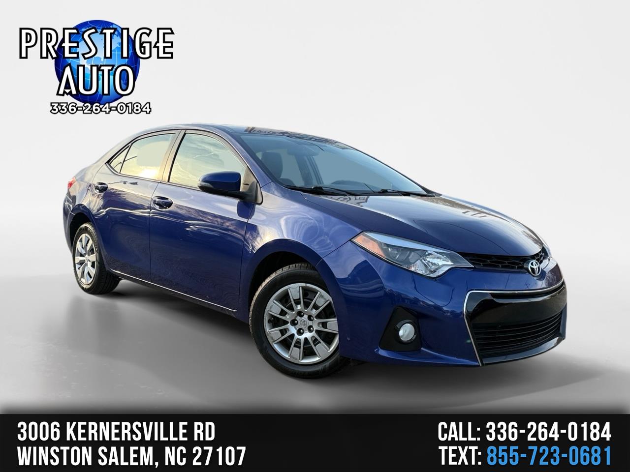 2014 Toyota Corolla S Premium CVT