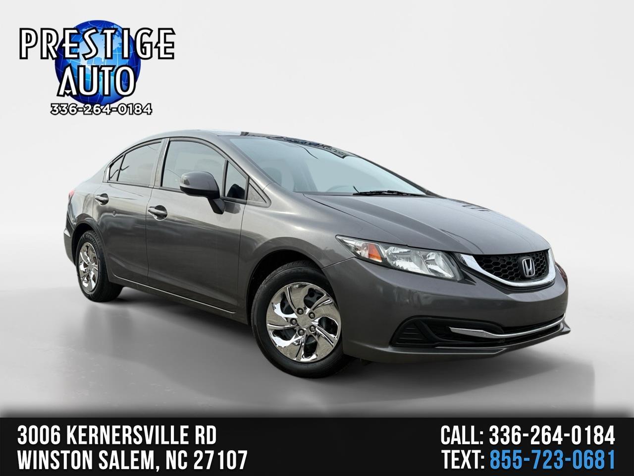 2013 Honda Civic LX Sedan 5-Speed AT