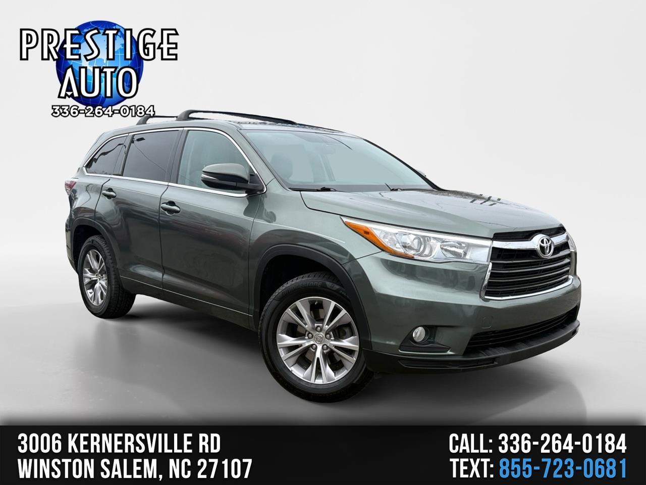 2015 Toyota Highlander LE FWD V6