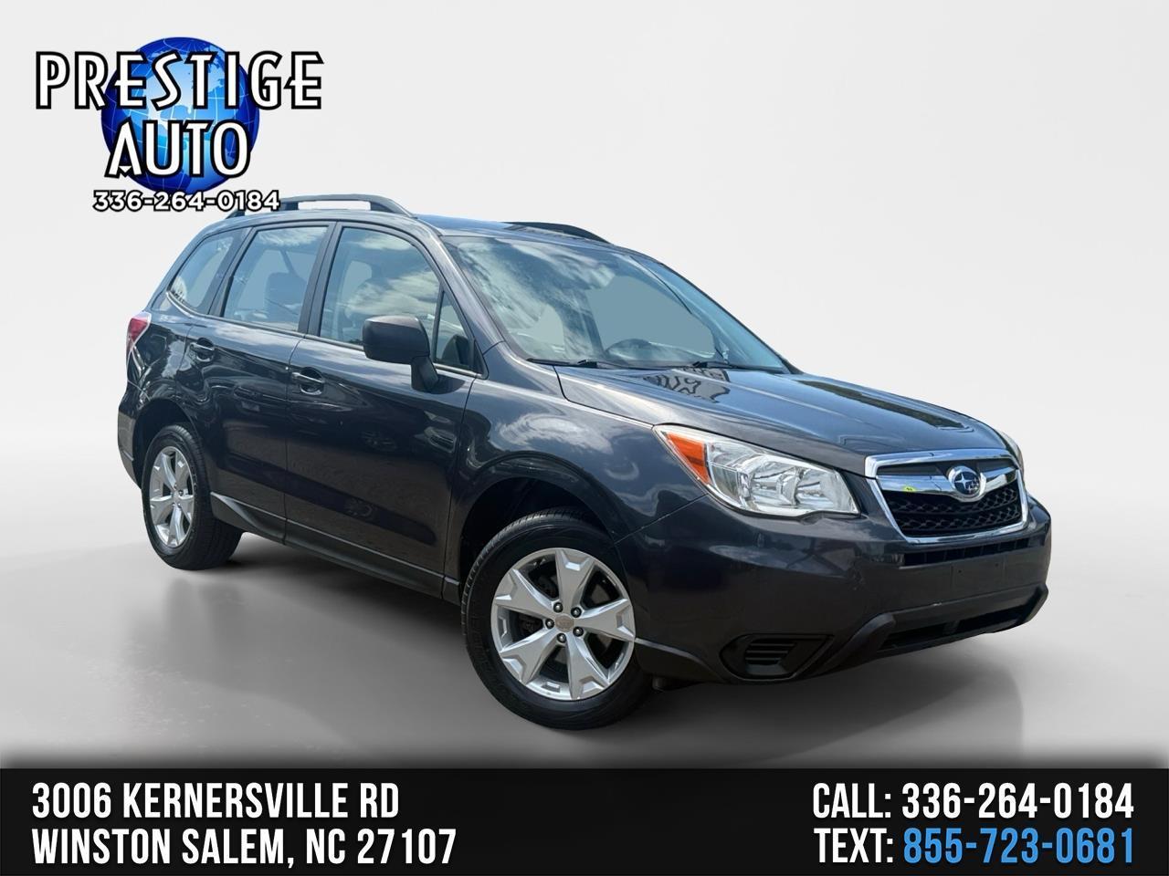 2016 Subaru Forester 2.5i Premium PZEV CVT