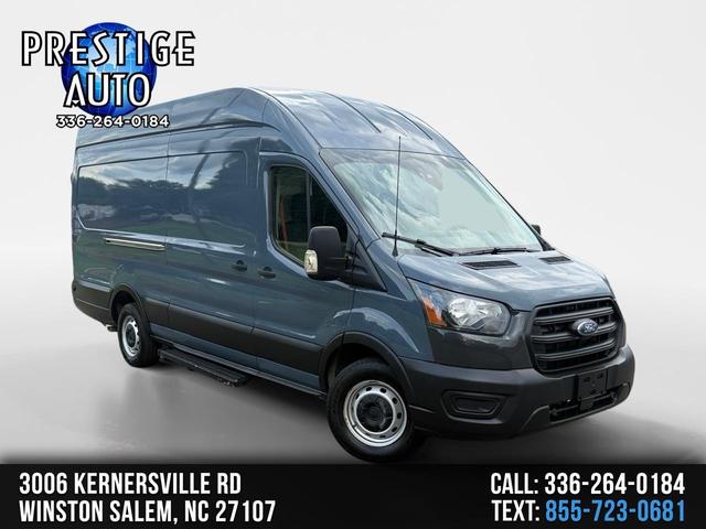 Blue 2020 Ford Transit Cargo Van Rear-Wheel Drive Automatic