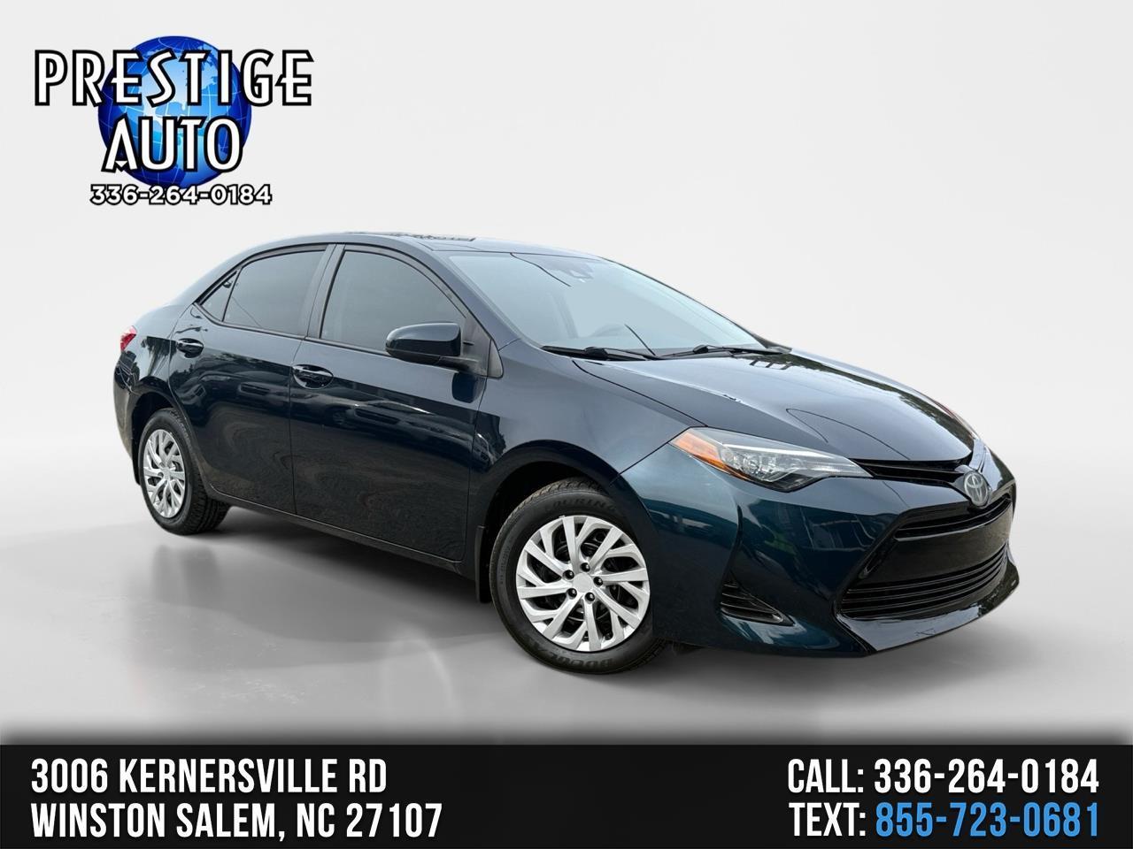 2019 Toyota Corolla XLE CVT