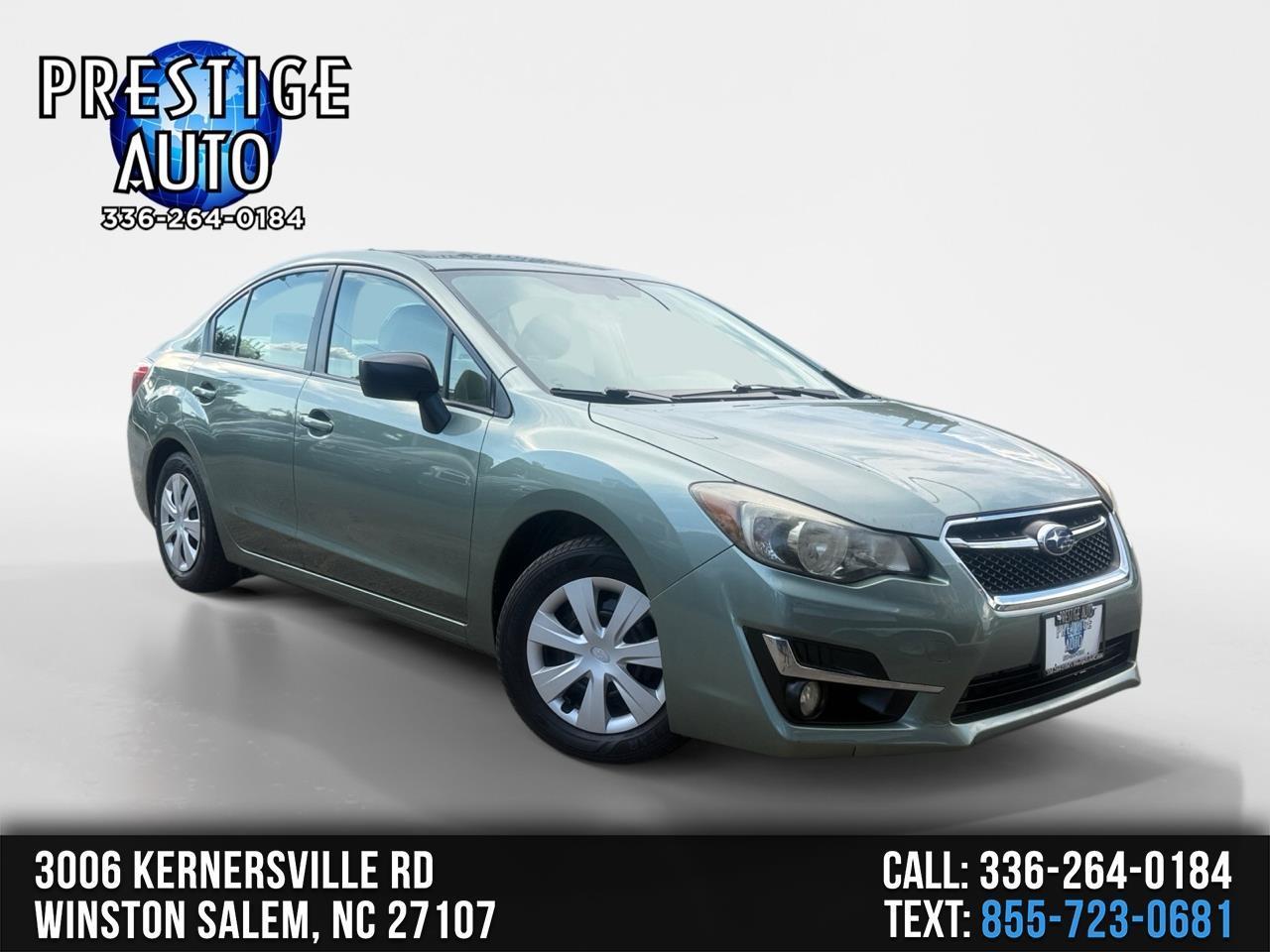 2016 Subaru Impreza 2.0i PZEV CVT 4-Door