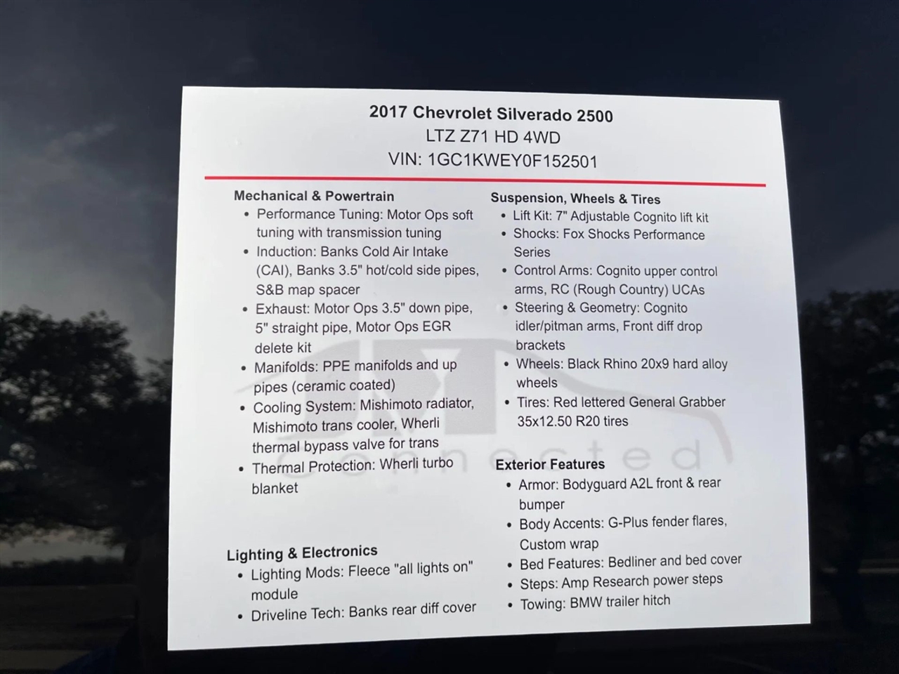 Chevrolet Silverado 2500HD  2017