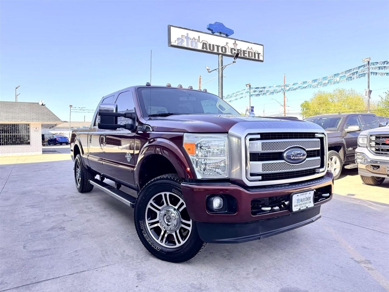 2016 Ford F-250 SD Platinum Pickup 4D 6 3/4 ft