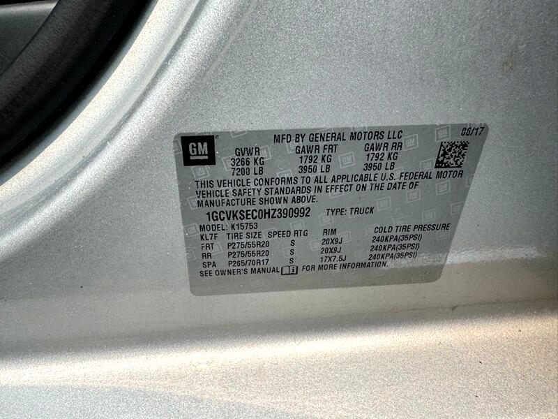 Chevrolet Silverado 1500 LTZ Double Cab Short Box 4WD 2017 Chevrolet Silverado 1500 LTZ Double Cab Short Box 4WD 2017