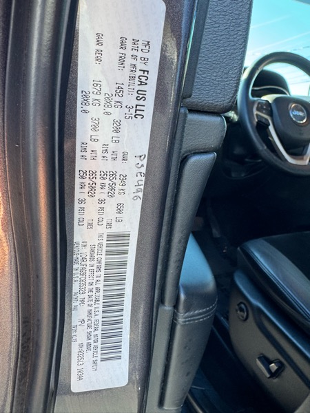 Jeep Grand Cherokee Altitude 4x4 2015