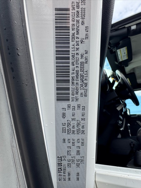 Jeep Wrangler Sport 4WD 2015