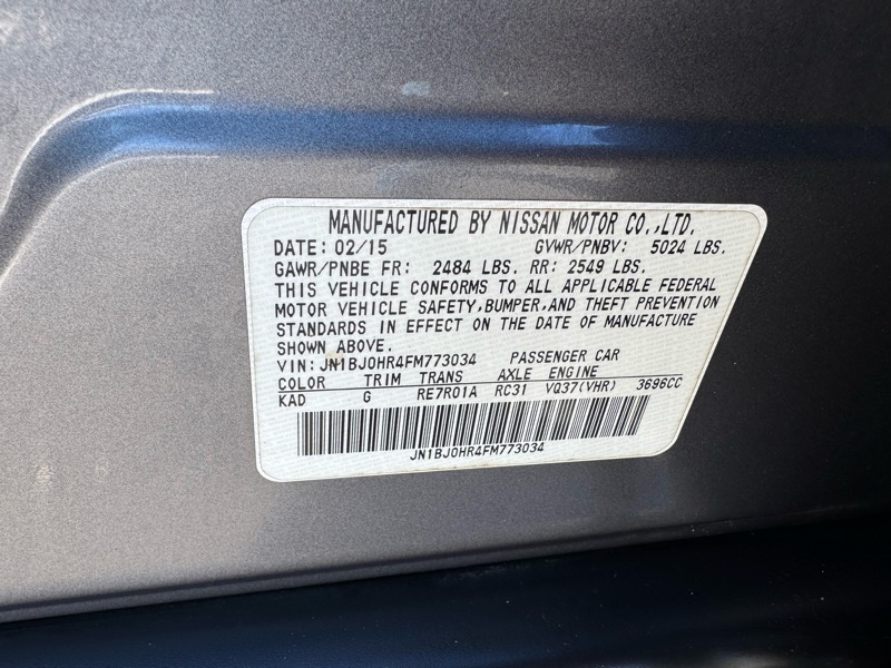 Infiniti QX50 Journey AWD 2015