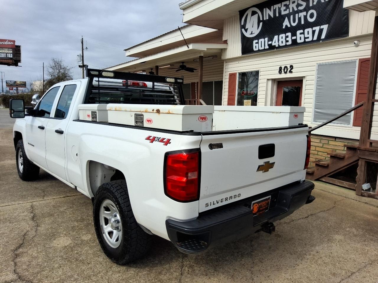 Chevrolet Silverado 1500 4WD Double Cab 143.5" Work Truck 2018