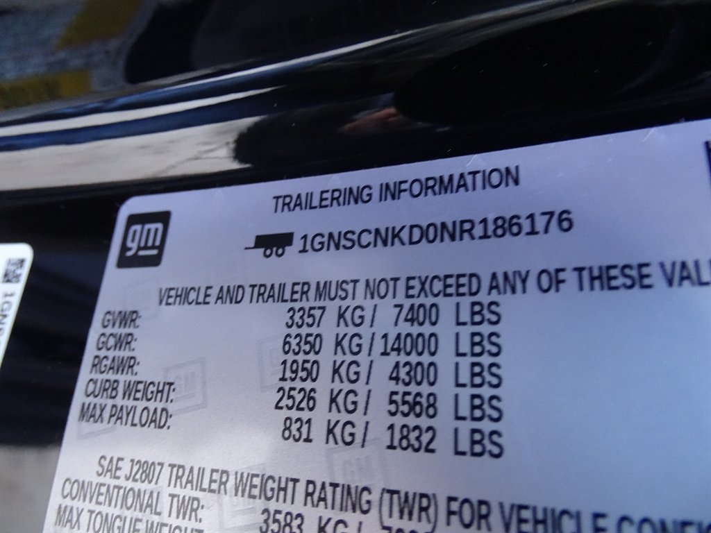 Chevrolet Tahoe 2WD 4dr LT 2022