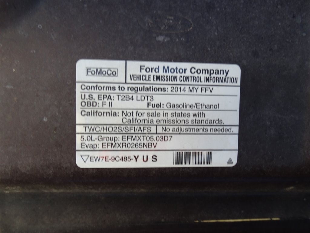 Ford F-150 2WD SuperCrew 145" Platinum 2014