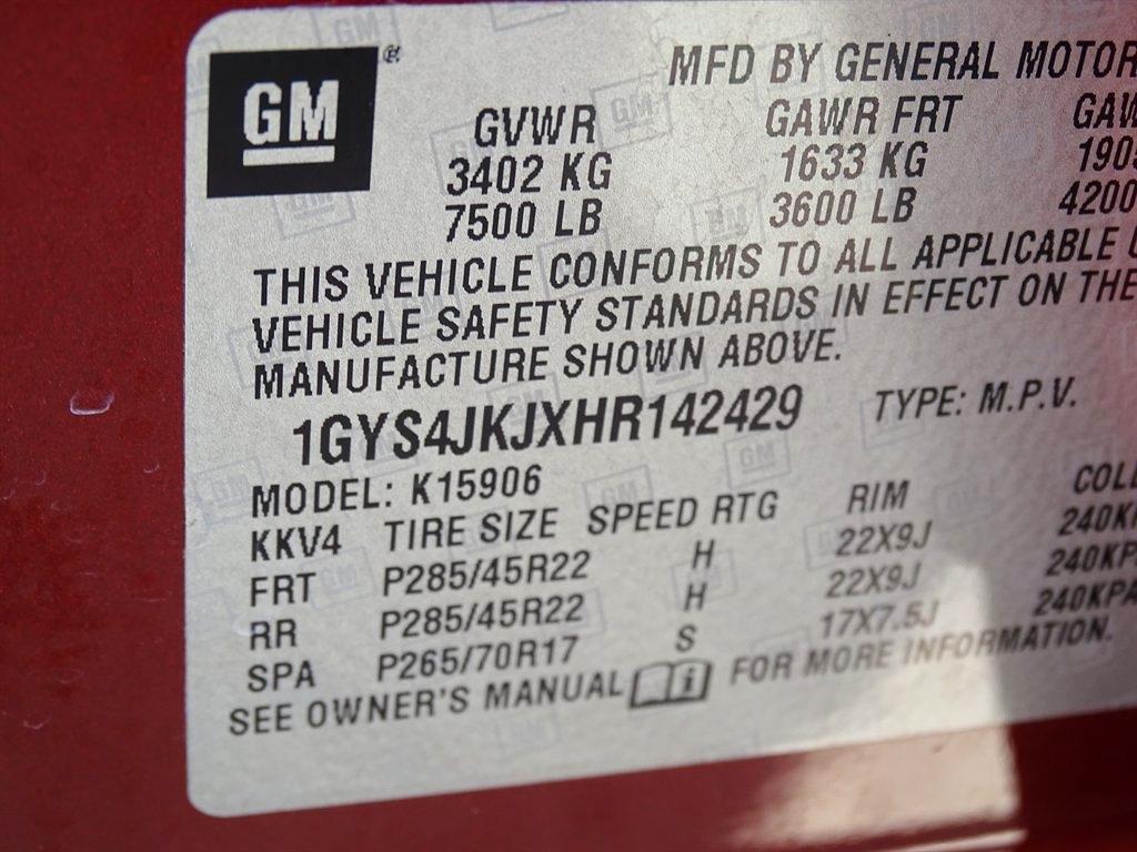 Cadillac Escalade ESV 4WD 4dr Premium Luxury 2017