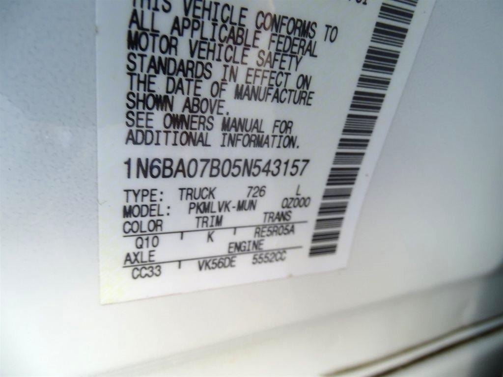 Nissan Titan LE Crew Cab 4WD FFV 2005