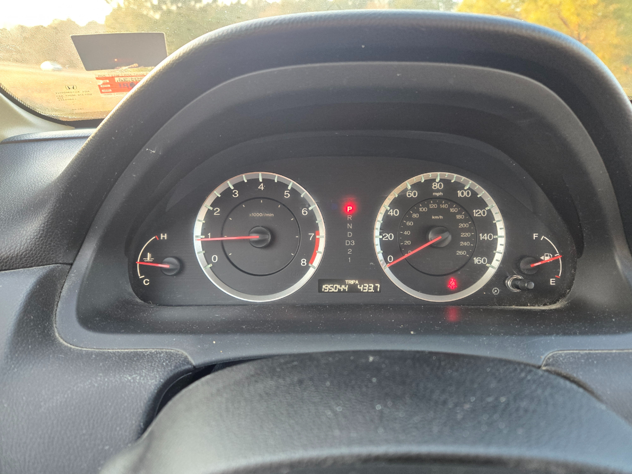 Honda Accord LX-P Sedan AT 2012