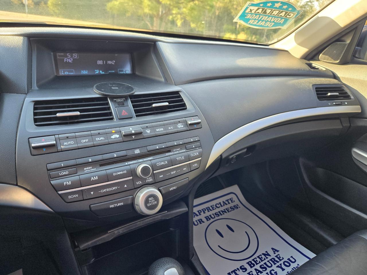 Honda Accord EX-L Sedan AT 2009