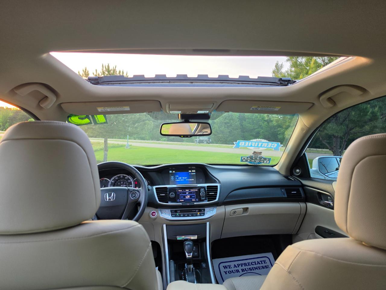 Honda Accord EX-L Sedan CVT 2013