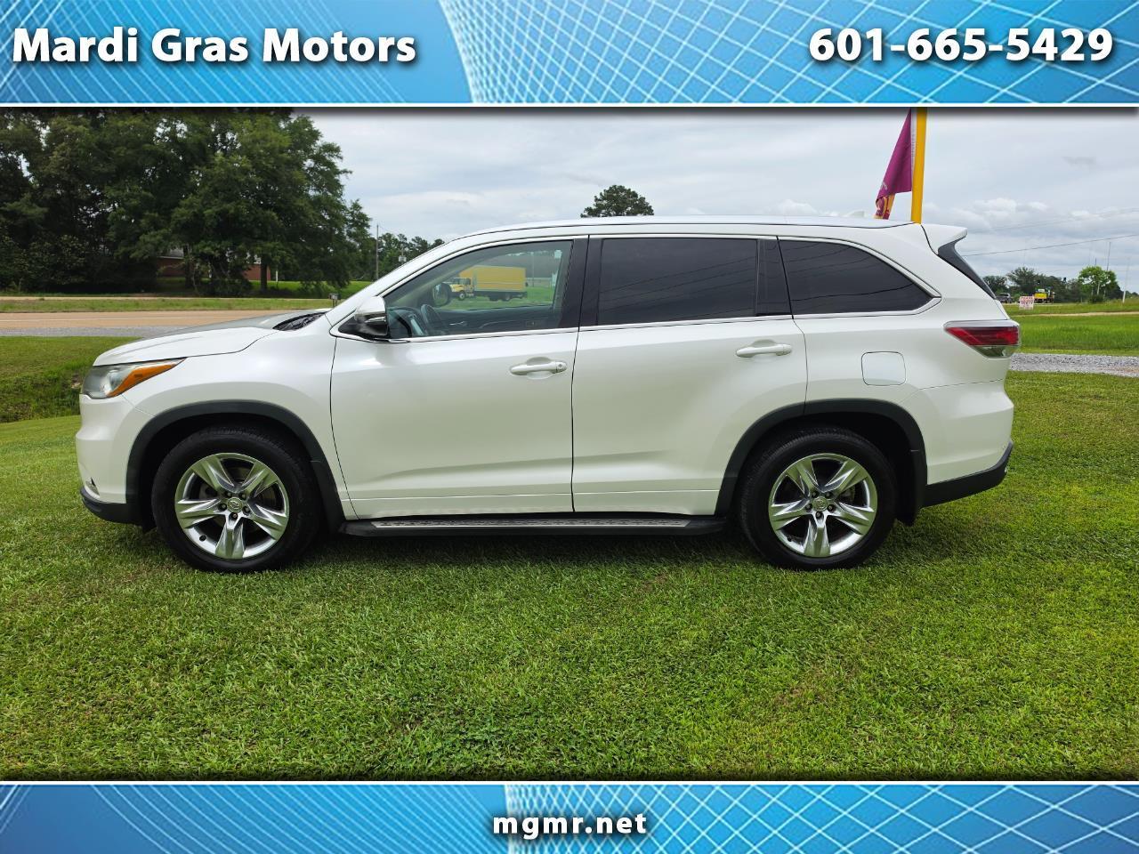 Toyota Highlander Limited FWD V6 2014
