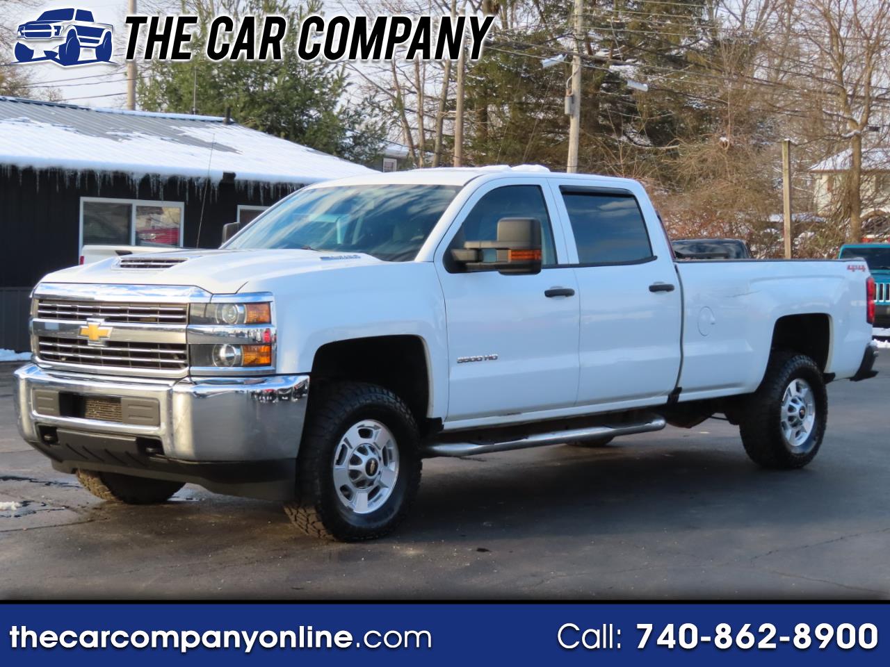 2018 Chevrolet Silverado 3500HD 4WD Crew Cab 167.7" Work Truck