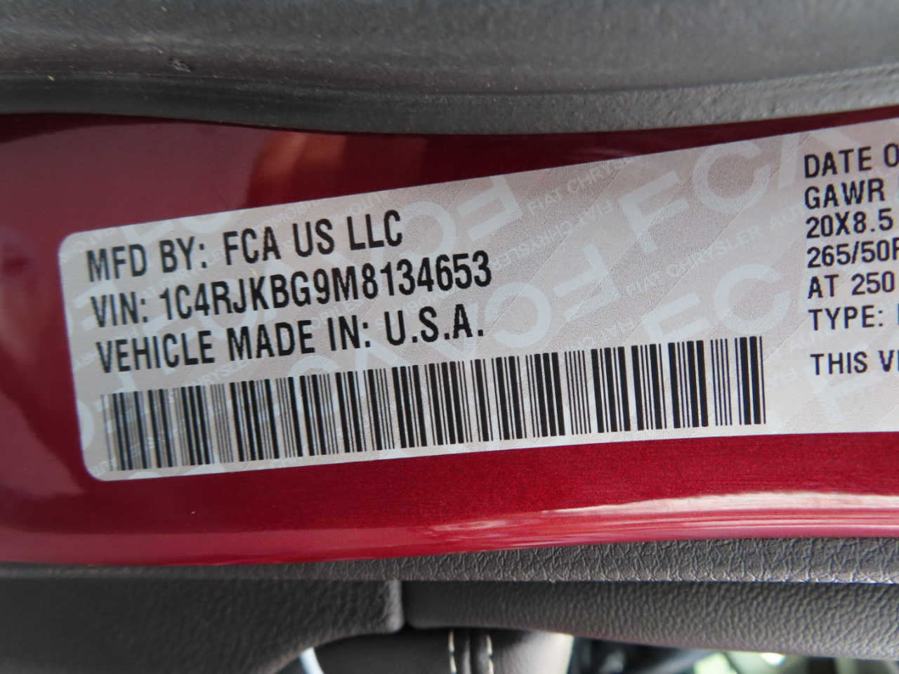 Jeep Grand Cherokee L Limited 4x4 2021