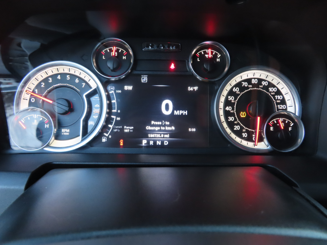 RAM 2500 4WD Mega Cab 160.5" Big Horn 2013