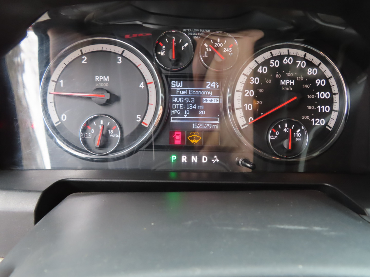 RAM 2500 4WD Crew Cab 149" Big Horn 2012