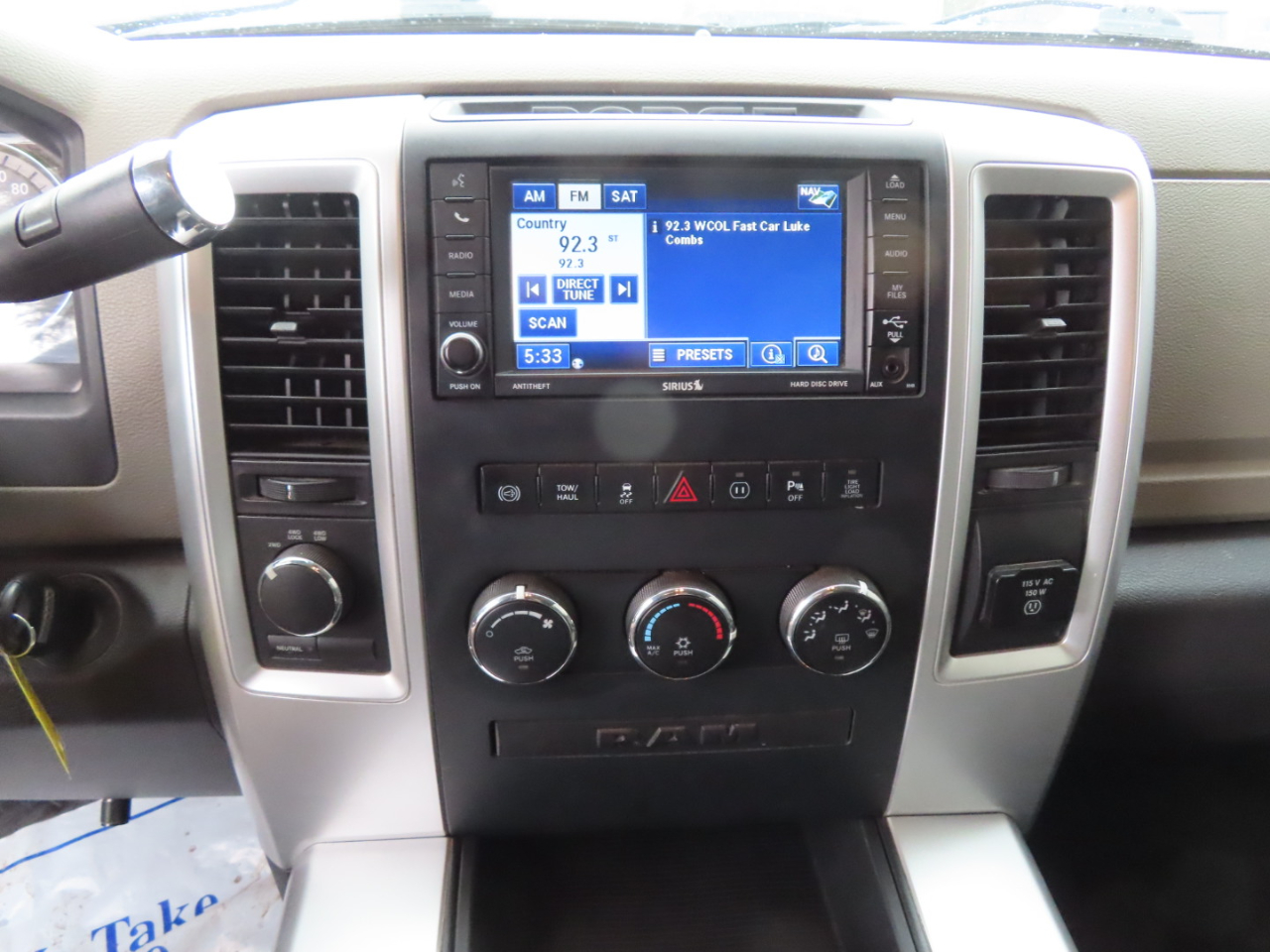 RAM 2500 4WD Crew Cab 149" Big Horn 2012