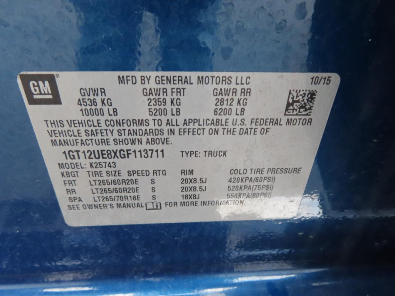 GMC Sierra 2500HD 4WD Crew Cab 153.7" Denali 2016