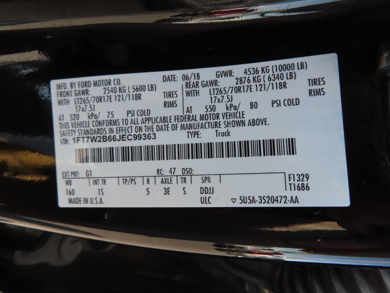 Ford Super Duty F-250 SRW XL 4WD Crew Cab 6.75' Box 2018