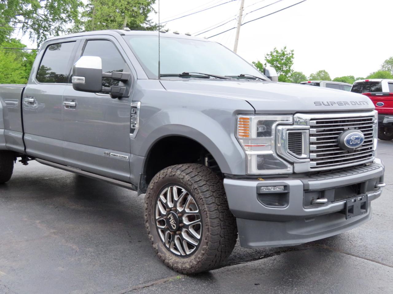 Ford Super Duty F-350 DRW Platinum 4WD Crew Cab 8' Box 2021