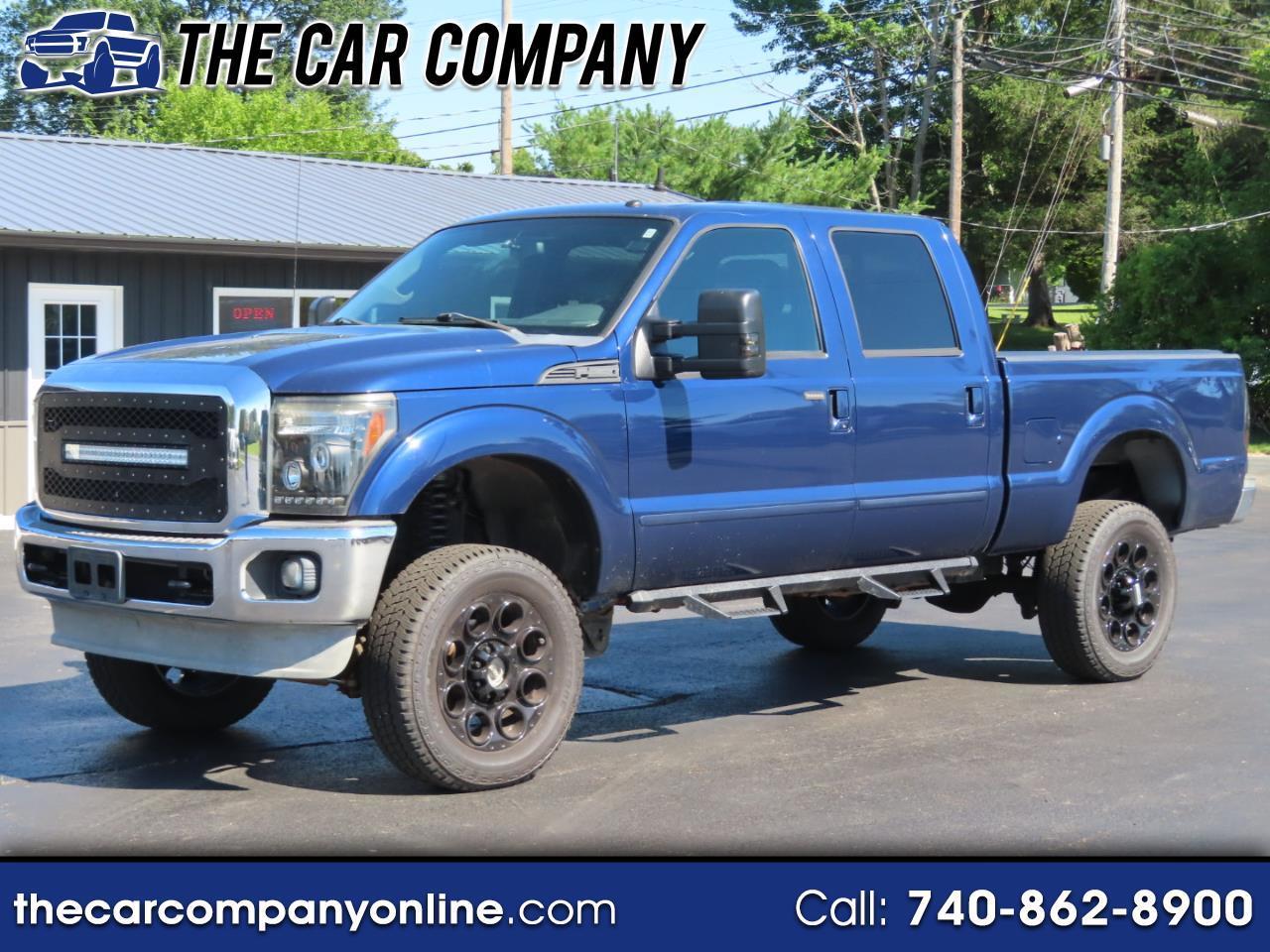 Ford Super Duty F-250 SRW 4WD Crew Cab 156" Lariat 2012