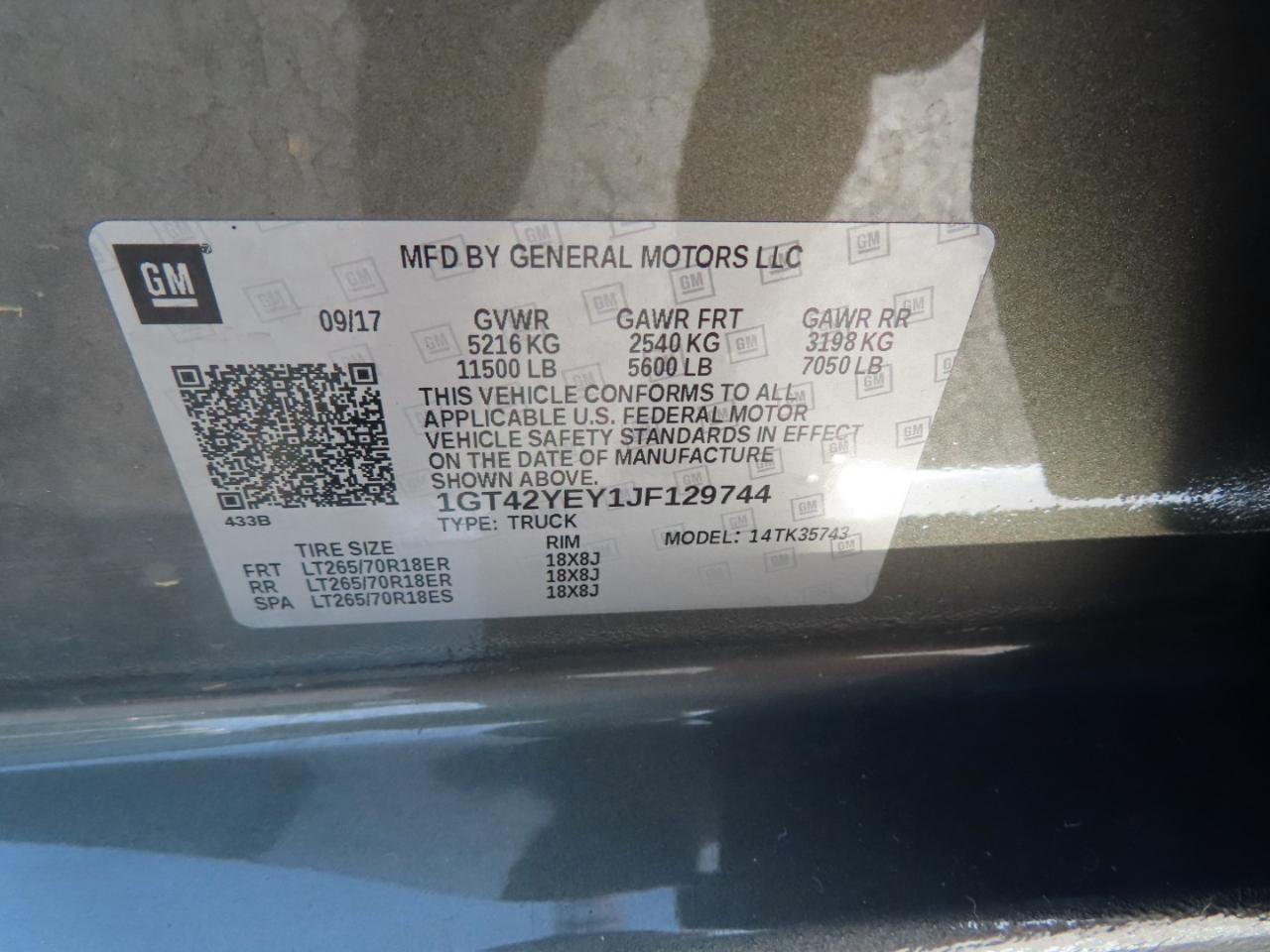 GMC Sierra 3500HD 4WD Crew Cab 153.7" Denali 2018