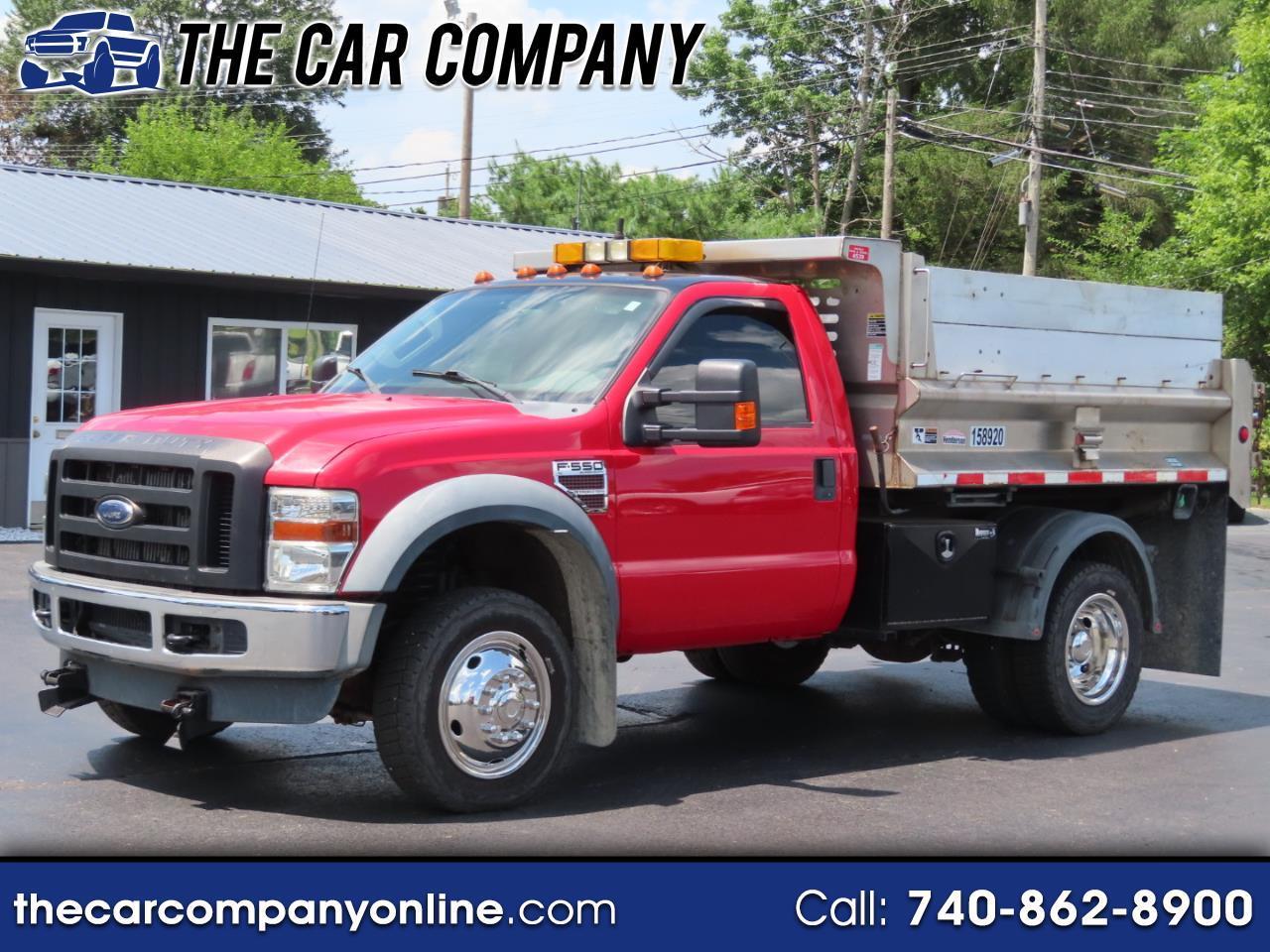 Ford Super Duty F-550 DRW 4WD Reg Cab 141" WB 60" CA XLT 2010