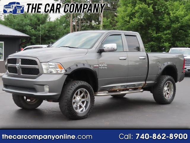Gray 2013 RAM 1500 Pickup Truck Four-Wheel Drive Automatic