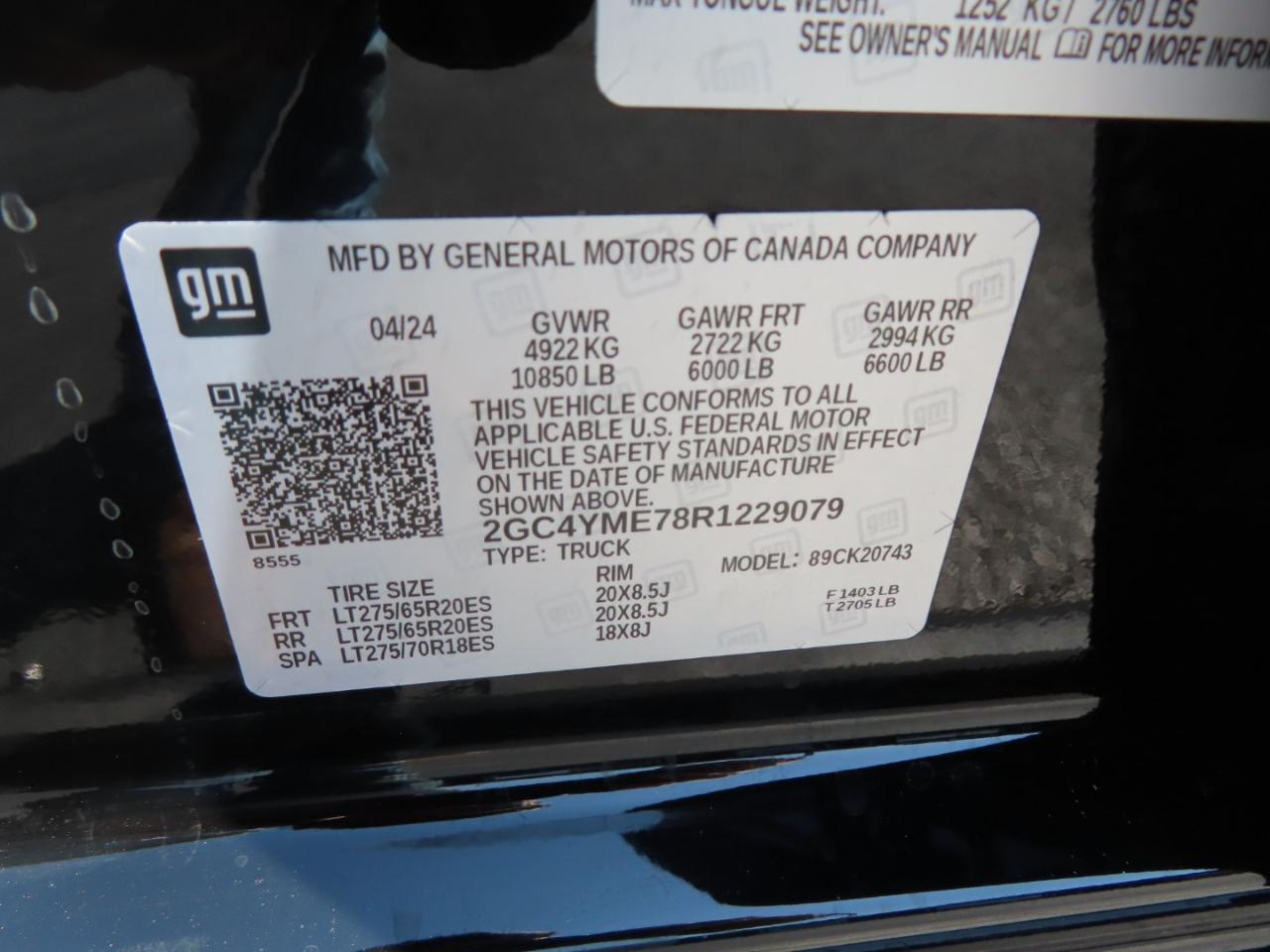 Chevrolet Silverado 2500HD 4WD Crew Cab 159" Custom 2024