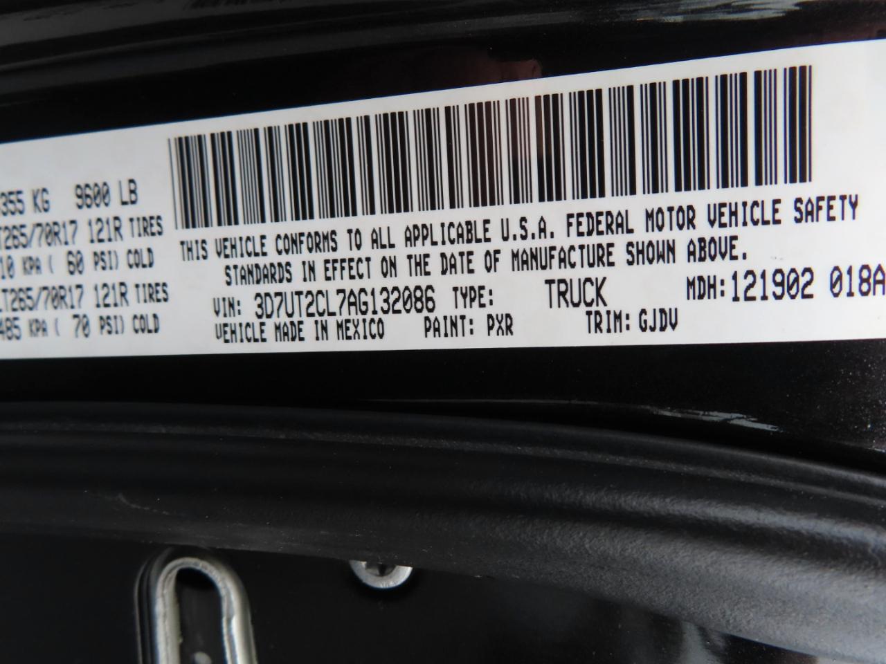 Dodge Ram 2500 4WD Crew Cab 149" Laramie *Ltd Avail* 2010