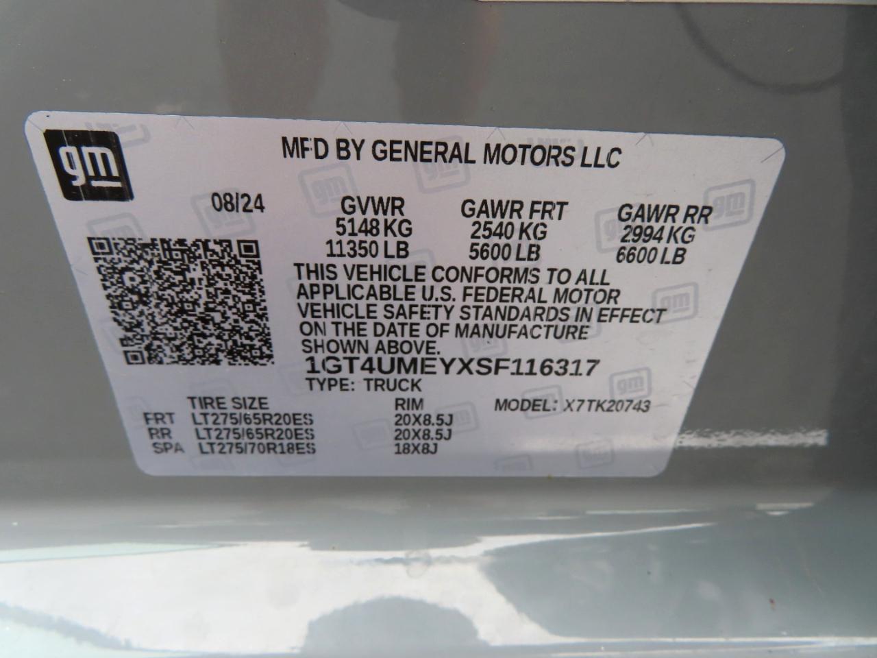 GMC Sierra 2500HD 4WD Crew Cab 159" SLE 2025