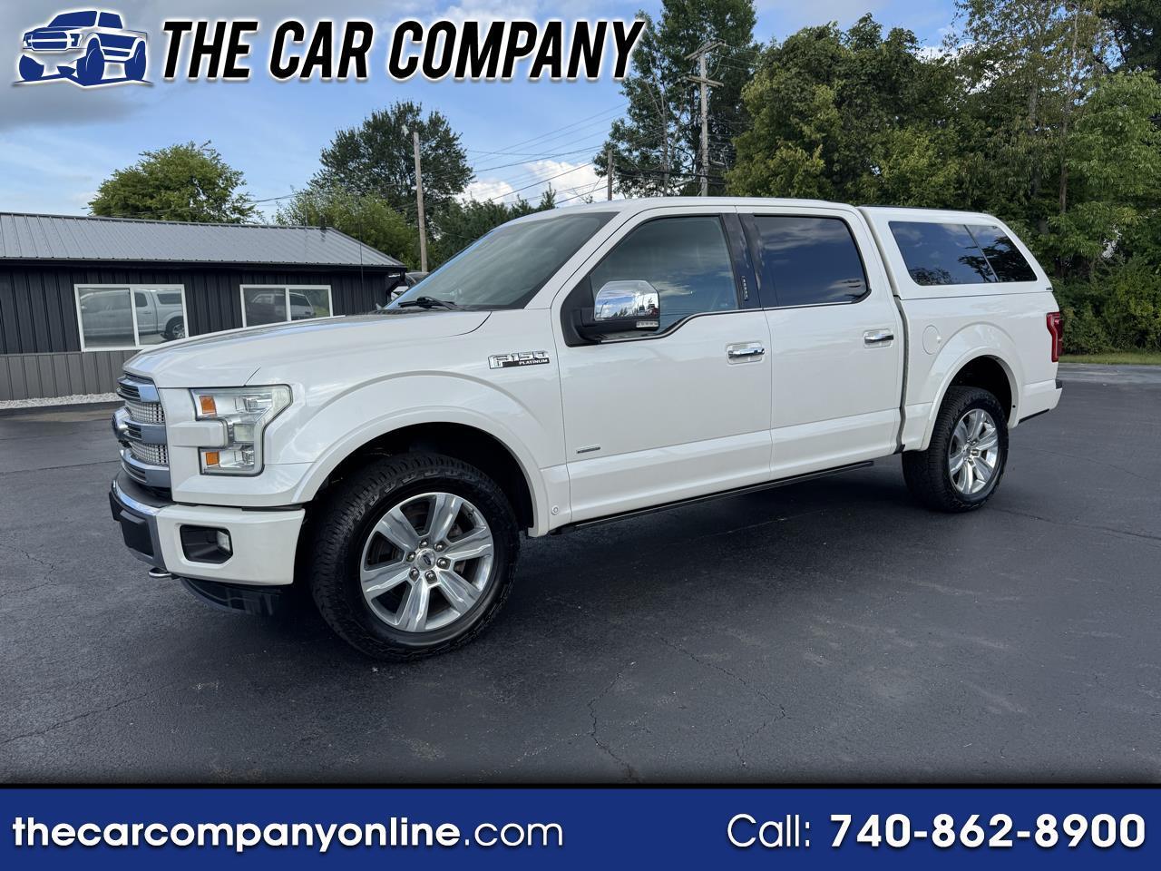 2016 Ford F-150 4WD SuperCrew 145" Platinum