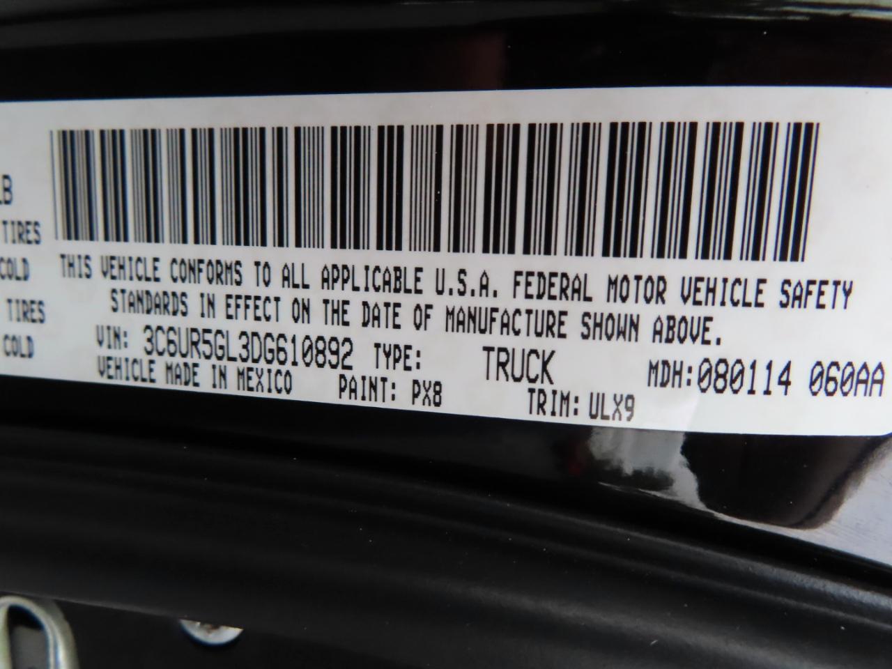 RAM 2500 4WD Crew Cab 149" Laramie Limited 2013