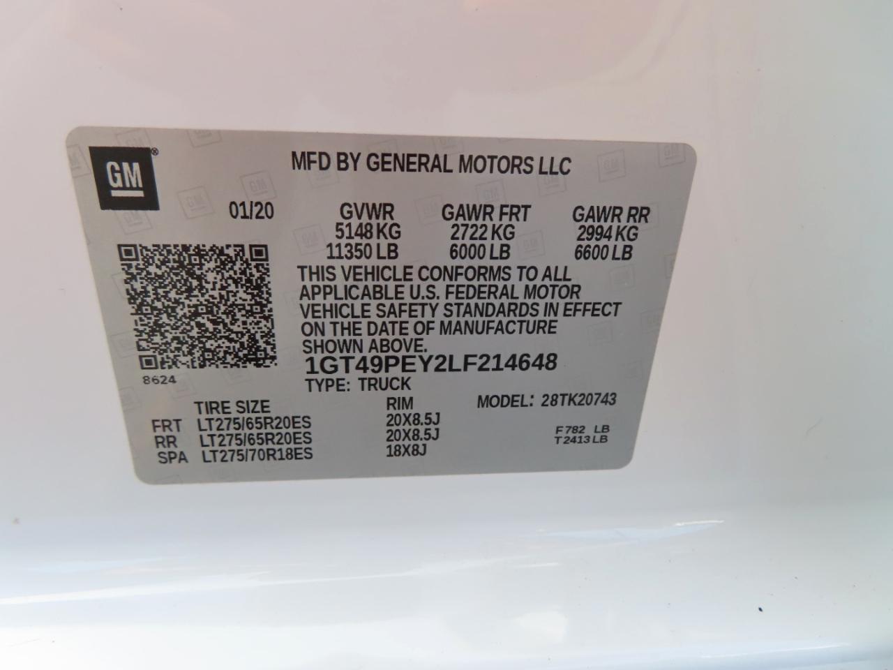 GMC Sierra 2500HD 4WD Crew Cab 159" AT4 2020